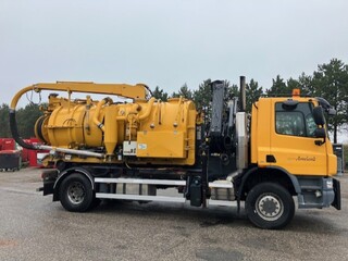 Vrachtwagen haakarmsysteem 4×4 – kolkenzuiger opbouw, GINAF, X2221L, 2